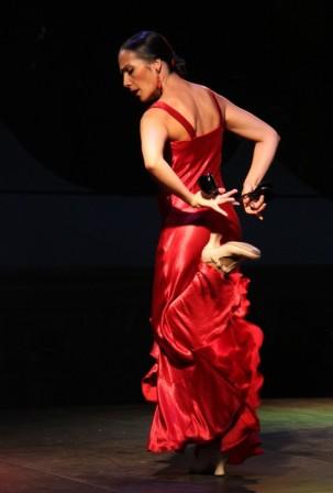 con aire flamenco